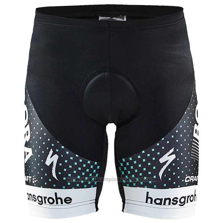 2018 Abbigliamento Ciclismo Bora Nero Manica Corta e Salopette